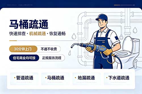 大同马桶疏通