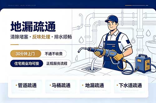 大同地漏疏通